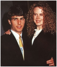 Nicole and Tom in 1991